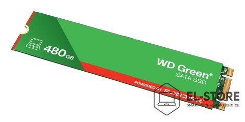WD SSD SATA M.2 480GB 6GB/S/GREEN WDS480G3G0B WDC