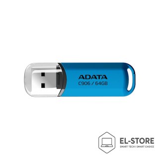 ADATA ADATA AC906-64G-RWB pamięć USB 64 GB USB Typu-A 2.0 Niebieski, Przezroczysty