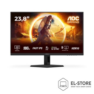 AOC AOC G4 Q24G4RE monitor komputerowy 60,5 cm (23.8") 2560 x 1440 px Quad HD LED Czarny, Czerwony