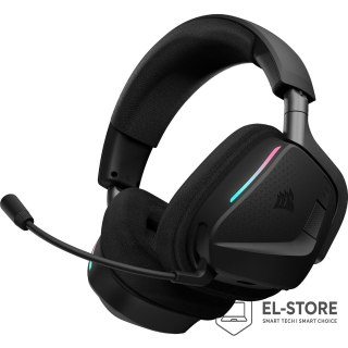 Corsair Corsair VOID v2 MAX WIRELESS Zestaw słuchawkowy Bezprzewodowy Opaska na głowę Gaming Bluetooth Czarny