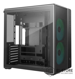 DEEPCOOL DeepCool CG590 MESH 2F Midi Tower Czarny