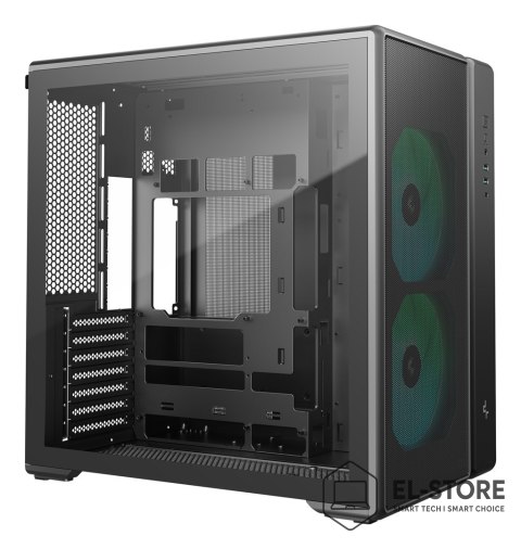 DEEPCOOL DeepCool CG590 MESH 2F Midi Tower Czarny