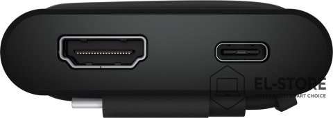 Dell DELL DA225 Przewodowa USB 3.2 Gen 1 (3.1 Gen 1) Type-C Czarny