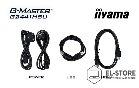 IIYAMA Płaski ekran - iiyama G-Master G2441HSU-B1 HD Gaming 24 cali