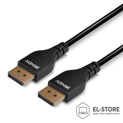 LINDY Lindy 36463 kabel DisplayPort 3 m Czarny