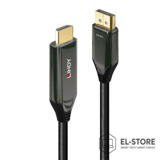 LINDY Lindy 40931 adapter kablowy 2 m HDMI Typu A (Standard) DisplayPort Czarny