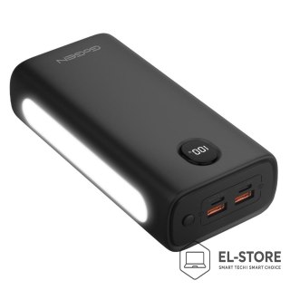 No name Powerbank GoGen PB300003B 30000 mAh czarny