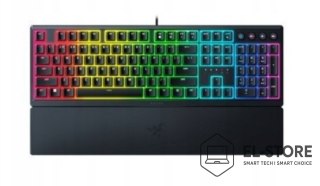 RAZER Klawiatura Razer Gaming Keyboard Ornata V3 RGB LED light, RU, Przewodowa, Czarny, Razer Mecha-Membrane, Klawiatura numeryczna