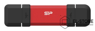 Silicon Power Silicon Power DS72 pamięć USB 250 GB USB Type-A / USB Type-C 3.2 Gen 2 (3.1 Gen 2) Czerwony