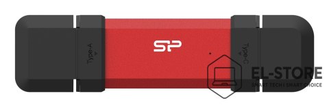 Silicon Power Silicon Power DS72 pamięć USB 250 GB USB Type-A / USB Type-C 3.2 Gen 2 (3.1 Gen 2) Czerwony