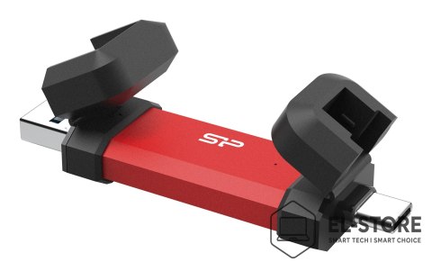 Silicon Power Silicon Power DS72 pamięć USB 250 GB USB Type-A / USB Type-C 3.2 Gen 2 (3.1 Gen 2) Czerwony