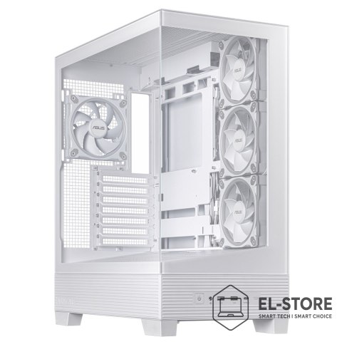 ASUS ASUS A31 Plus TG ARGB WHITE Midi Tower Biały