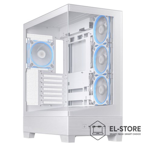 ASUS ASUS A31 Plus TG ARGB WHITE Midi Tower Biały