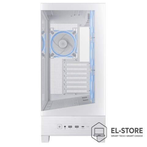 ASUS ASUS A31 Plus TG ARGB WHITE Midi Tower Biały