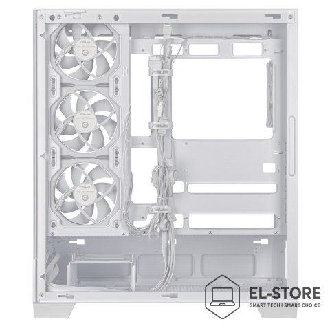ASUS ASUS A31 Plus TG ARGB WHITE Midi Tower Biały