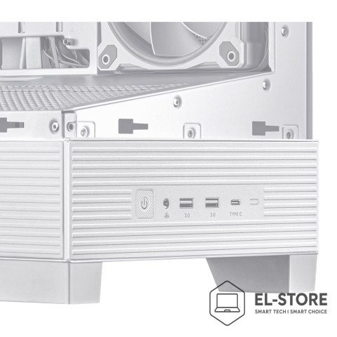 ASUS ASUS A31 Plus TG ARGB WHITE Midi Tower Biały