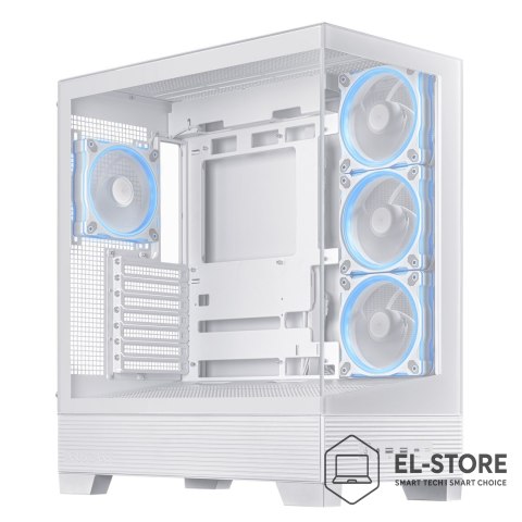 ASUS ASUS A31 Plus TG ARGB WHITE Midi Tower Biały