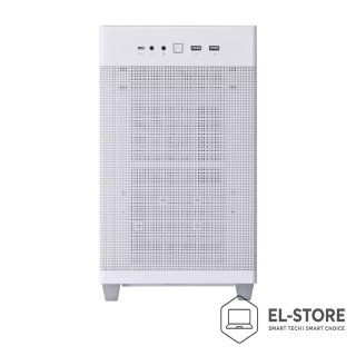 ASUS ASUS AP201 PRIME CASE TG WHITE Mini Tower Biały