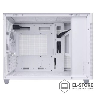 ASUS ASUS AP201 PRIME CASE TG WHITE Mini Tower Biały