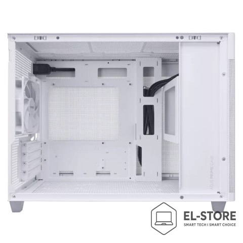 ASUS ASUS AP201 PRIME CASE TG WHITE Mini Tower Biały