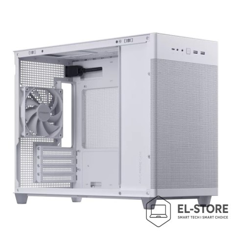 ASUS ASUS AP201 PRIME CASE TG WHITE Mini Tower Biały
