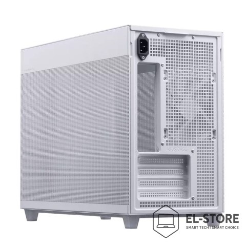 ASUS ASUS AP201 PRIME CASE TG WHITE Mini Tower Biały