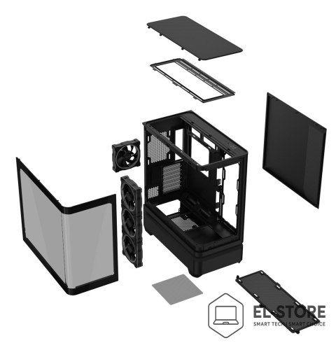 ASUS Obudowa ASUS PRIME AP304 TG ARGB BLACK