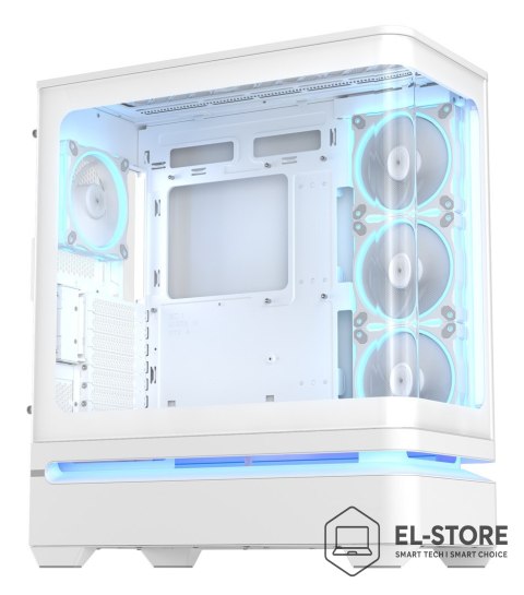 ASUS Obudowa ASUS PRIME AP304 TG ARGB WHITE