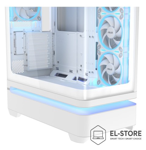 ASUS Obudowa ASUS PRIME AP304 TG ARGB WHITE