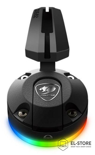 COUGAR COUGAR CGR-XXNB-HS1RGB Uchwyt pasywny Zestaw słuchawkowy Czarny