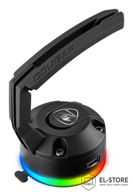 COUGAR COUGAR CGR-XXNB-HS1RGB Uchwyt pasywny Zestaw słuchawkowy Czarny