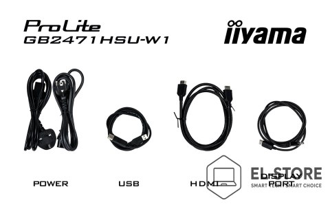 IIYAMA MONITOR IIYAMA LED 23,8" GB2471HSU-W1 240Hz