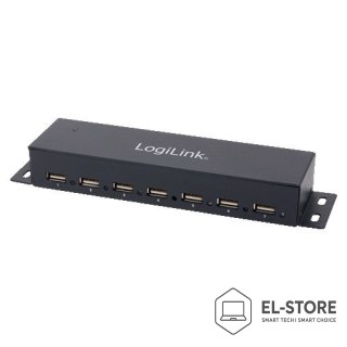 LogiLink LogiLink UA0148 huby i koncentratory 480 Mbit/s Szary