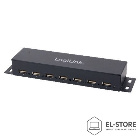 LogiLink LogiLink UA0148 huby i koncentratory 480 Mbit/s Szary