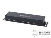 LogiLink LogiLink UA0148 huby i koncentratory 480 Mbit/s Szary
