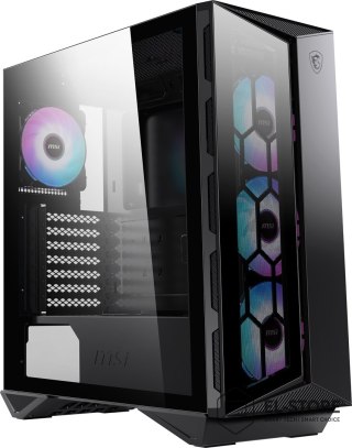 MSI Obudowa komputerowa MSI MPG GUNGNIR 110R Mid Tower Gaming Computer Case Black, USB 3.2 Gen2 Type C, 4x 120mm ARGB Fan, Mystic Li