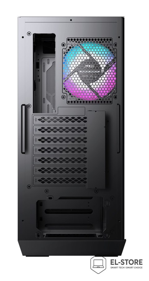 MSI Obudowa komputerowa MSI MPG GUNGNIR 110R Mid Tower Gaming Computer Case Black, USB 3.2 Gen2 Type C, 4x 120mm ARGB Fan, Mystic Li