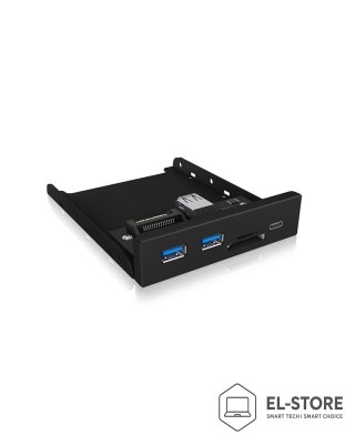 RAIDSONIC ICY BOX IB-HUB1417-i3 Czarny