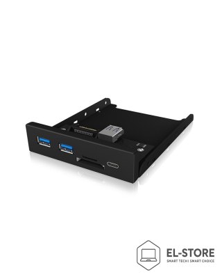 RAIDSONIC ICY BOX IB-HUB1417-i3 Czarny