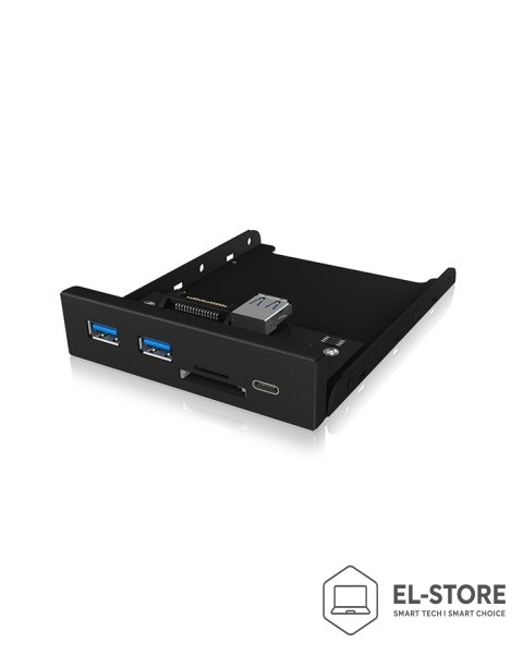 RAIDSONIC ICY BOX IB-HUB1417-i3 Czarny