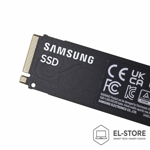 Samsung Dysk SSD Samsung 990 PCIe 4.0 NVMe M.2 MZ-V9V1T0BW
