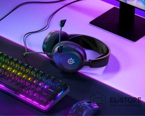 SteelSeries Słuchawki SteelSeries Arctis Nova 1 Black PC Odnowione