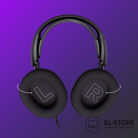 SteelSeries Słuchawki SteelSeries Arctis Nova 1 Black PC Odnowione