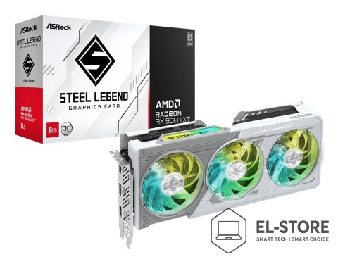 Asrock Karta graf. Asrock RX 9060XT Steel Legend 8GB