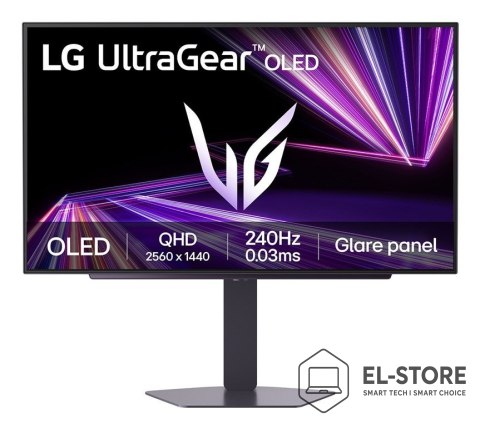 LG LG 27GX704A-B monitor komputerowy 68,6 cm (27") 2560 x 1440 px Quad HD OLED Czarny