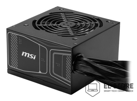 MSI Zasilacz MSI MAG A750GN 80 PLUS Gold Netzteil, PCIe 5.1, ATX 3.1 - 750 Watt, schwarz
