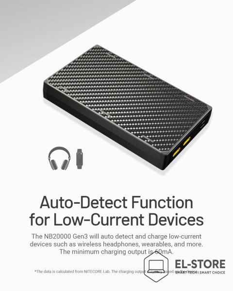 NITECORE POWER BANK 20000MAH/NB20000 GEN3 NITECORE