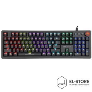 No name Marvo KG917 klawiatura Gaming USB Czarny