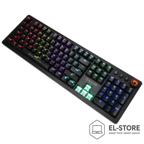 No name Marvo KG917 klawiatura Gaming USB Czarny
