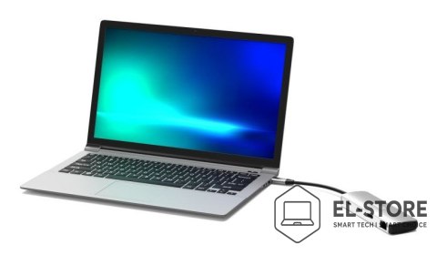 No name Port Designs 900164 stacja dokująca Przewodowa USB 3.2 Gen 1 (3.1 Gen 1) Type-C Stal nierdzewna